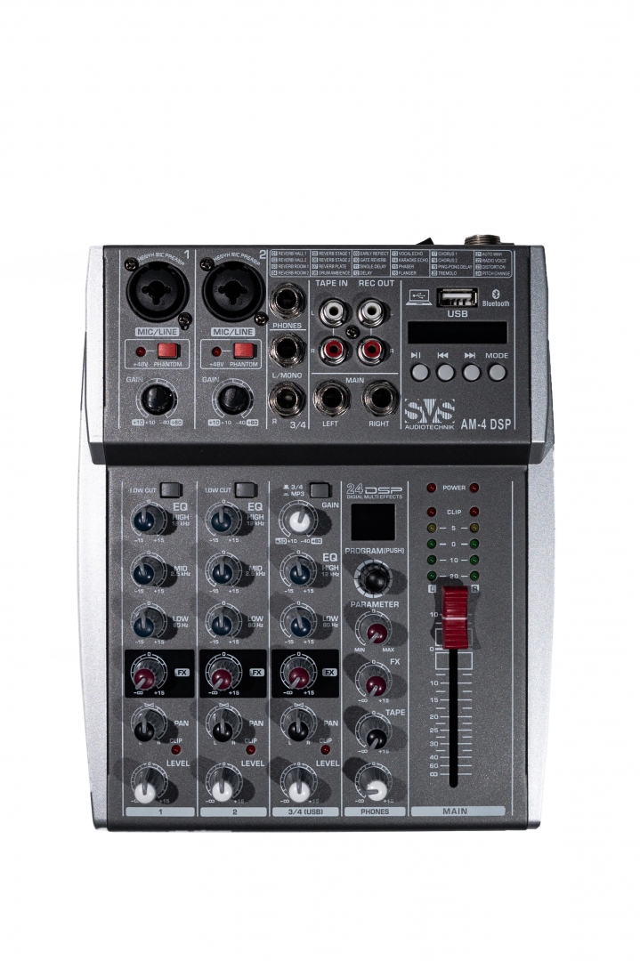 SVS Audiotechnik mixers AM-4 DSP Аналоговый микшерный пульт, 4-канала в Белгородской области